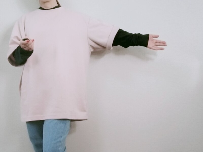 【ユニクロユー】メンズのオーバーサイズTシャツはXLが正解だった！ : イチオシ