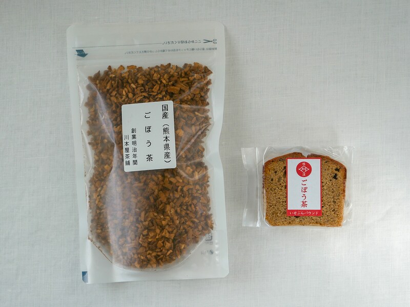 一番人気の国産健康茶「ごぼう茶」と合わせて食べたい!