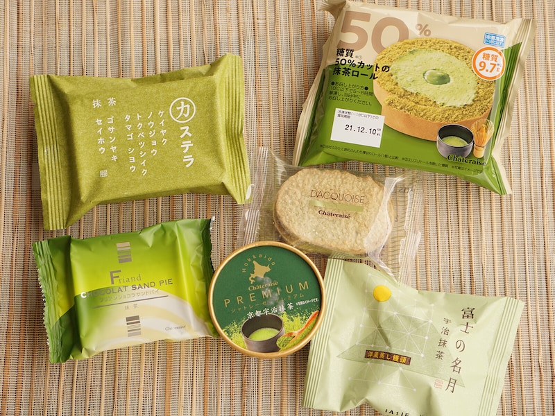 種類豊富なシャトレーゼの抹茶スイーツ