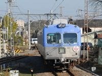 元京王井の頭線の電車が上毛電鉄の主役だ