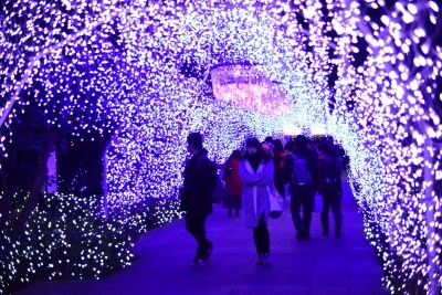今年で19年目となる江の島の冬を彩る光の祭典『湘南の宝石』