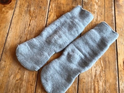 靴下2枚履きからさよならをさせてくれた、もちはだの靴下