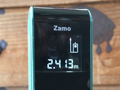 BOSHレーザー距離計ZAMO2計測中