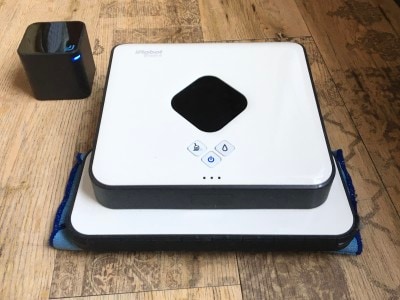 ブラーバ380j アイロボット 床拭きロボット 簡単操作 水拭き・乾拭き 急速充電 落下防止