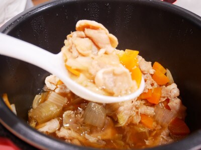 時間が経ってフタを開けたら、おいしい介護食ができています