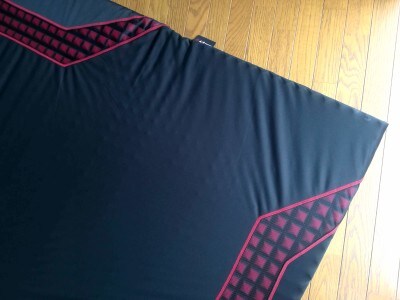 マットレスはシングルサイズ(9×97×195cm)