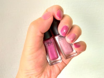 ローズ系の組み合わせ(Classic color:RO603、Luxury color:RO605)