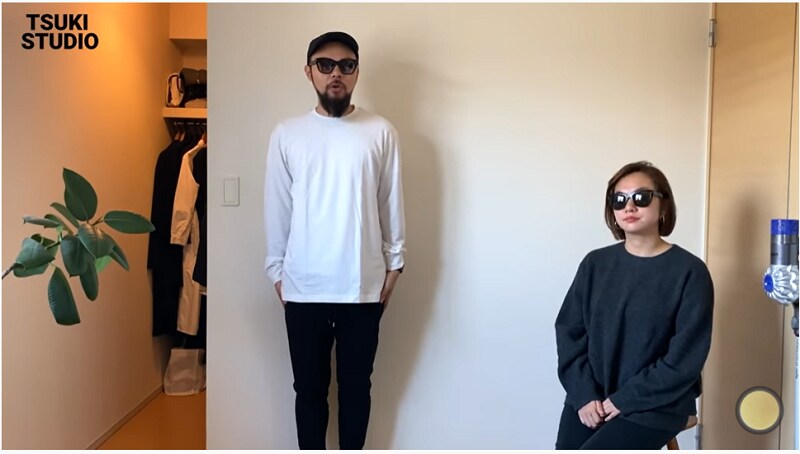 ユニクロヒートテックをトップスとして着るメンズコーデ 大きめのサイズ感がイチオシ イチオシ