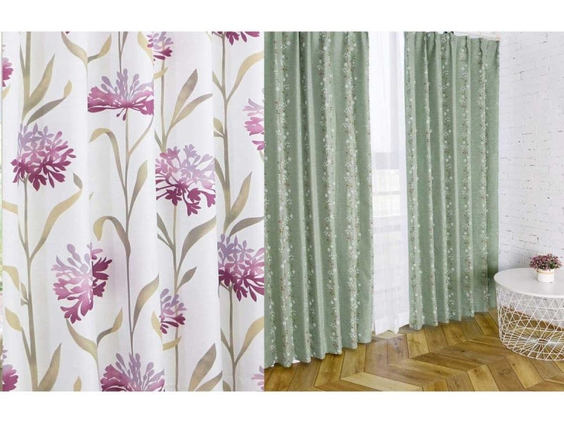 寝室カーテンの色は ベージュ グリーン アイボリー 遮光2級のストライプ柄に注目 イチオシ