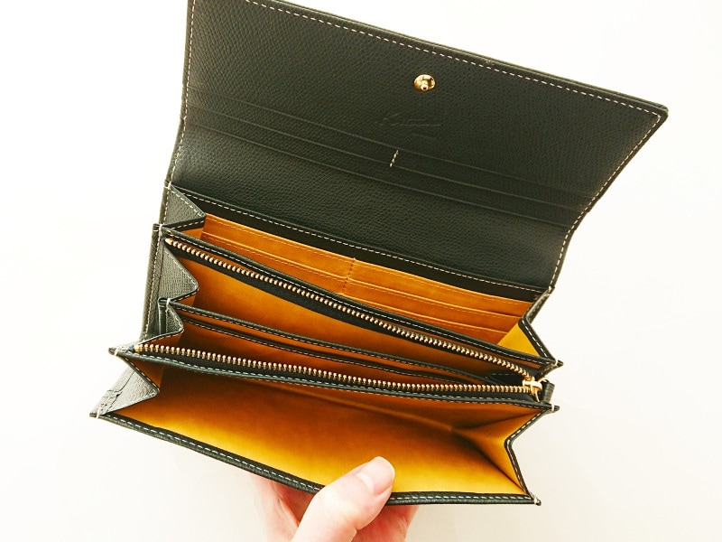 使いやすさと高級感を両立！キタムラの長財布は小銭ごとに仕切れる驚きの収納力 - イチオシ