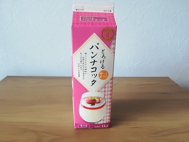 業務スーパーの紙パック とろけるパンナコッタ 1kgはフワとろミルキー味 イチオシ 業務スーパーの紙パック とろけるパンナコッタ 1kgはフワとろミルキー味 イチオシ