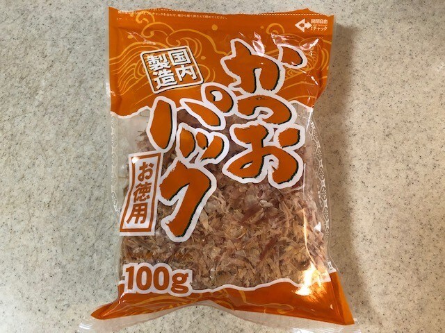 業務スーパーのかつお節 かつおパックお徳用 100g300円 コスパも味も良し イチオシ