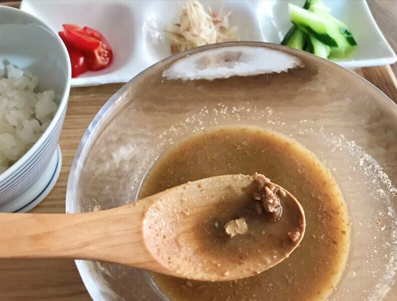 無印良品の「ごはんにかける 宮崎風 冷や汁」がおいしい！ そうめんでアレンジも - イチオシ