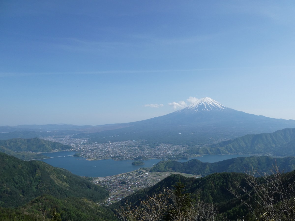 【山梨】FUIJIYAMAツインテラスから望む富士山